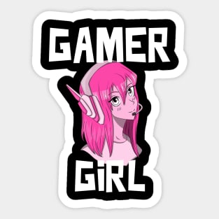 Gamer Girl Sticker